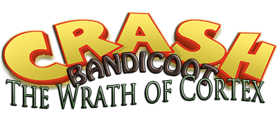 Crash Bandicoot The Wrath of Cortex title screen for Playstation 2